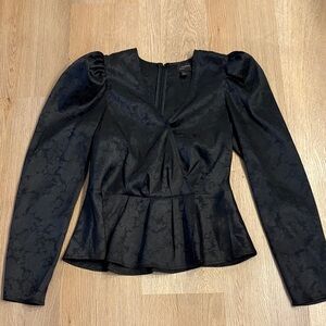 Elegant Black Women's Top